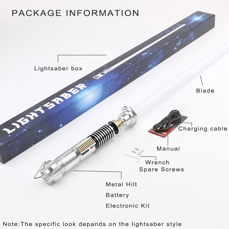 TXQSABER Luke Lightsaber Neo Pixel Proffie Smooth Swing Skywalker Jedi Cosplay Toys Force Blaster Laser Saber ROTJ EP6 Replica