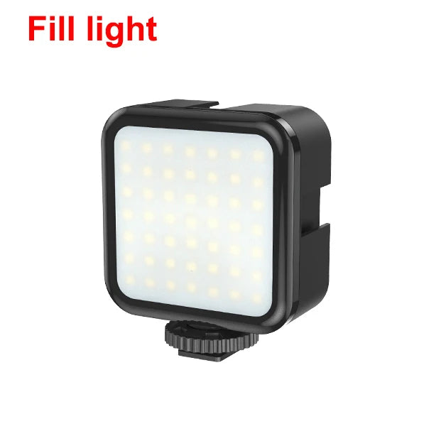 Smartphone Vlogging Kit Video Recording Equipment with Tripod Fill Light Shutter for Camera Phone Youtube Set Vlogger KIT