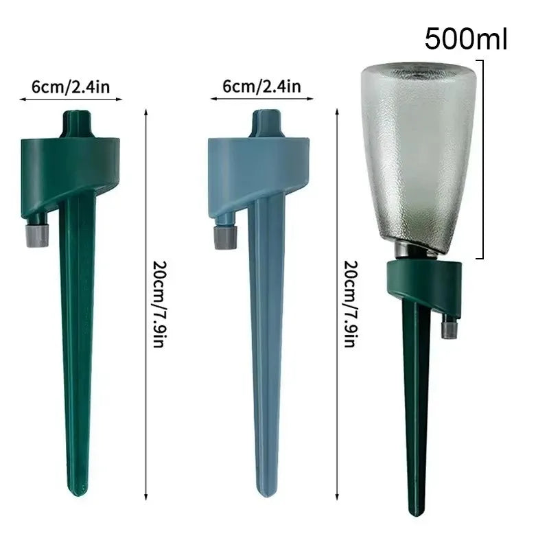 Adjustable Plant Self Watering Spikes Automatic Drip Irrigation System for Indoor Outdoor Gardening Fits Bottles Garden Tool