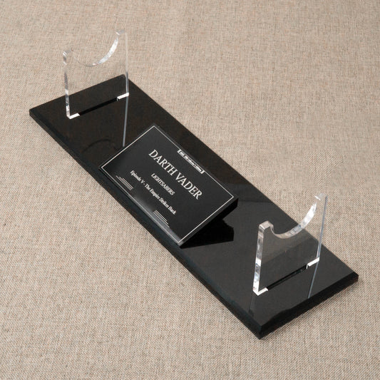 Vader EP5 Lightsabers collection display stand saber nameplate acrylic material 89sabers ELFsaber TXQsaber LGTsaber Can be used