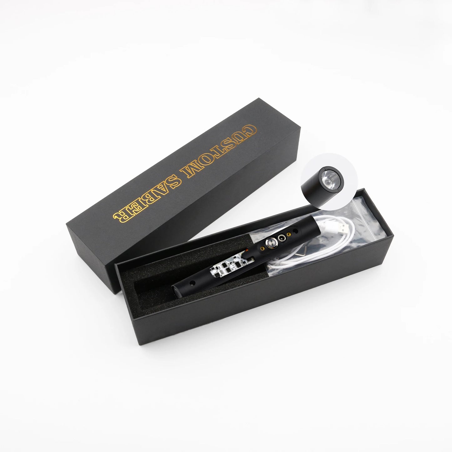 TXQSABER Lightsaber Soundboard Core RGB Neopixel Smoothswing Blaster 16 Soundfonts Electronic Replacement Chassis Laser Saber