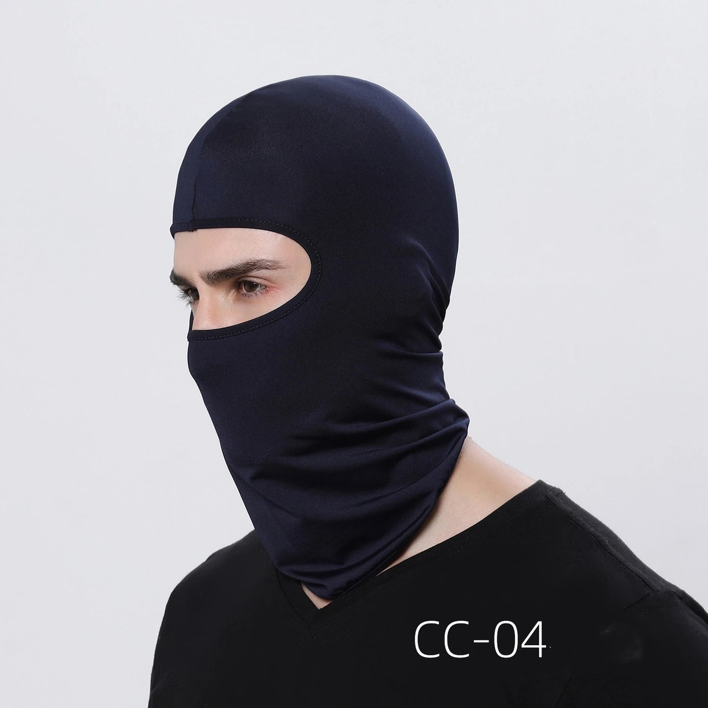 Breathable Balaclava Motorcycle Face Mask Moto Helmet Bandana Hood Windproof Dustproof Face Shield Men's MTB Bike Full Face Mask