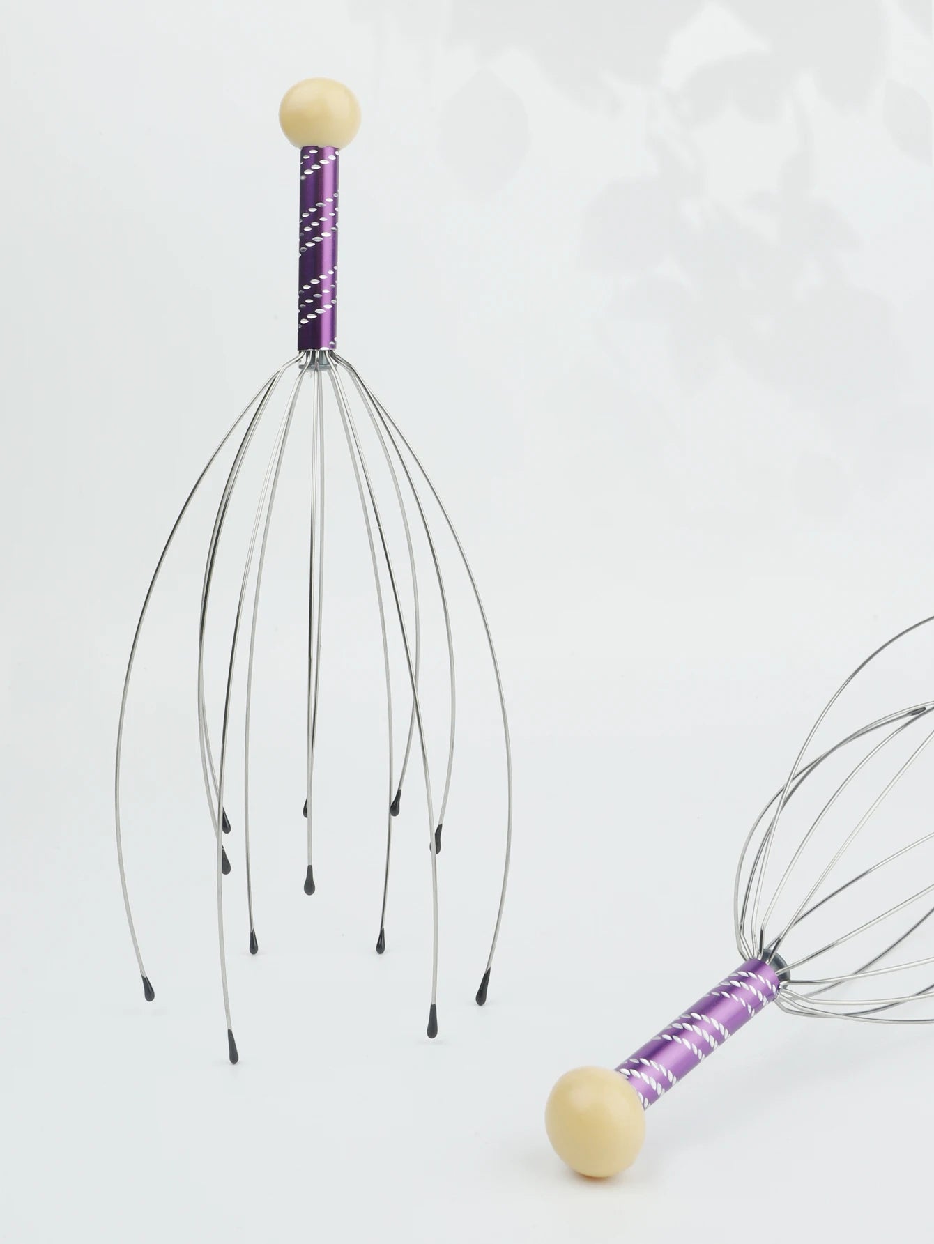 1/2sopus Head Massager Scalp Massage Claw Soul Extractor Relieves Tension Muscle Relaxation Relief Tiredness Massager Care Tools