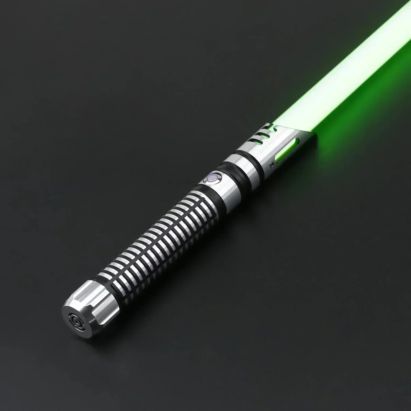 TXQSABER Heavy Dueling RGB Lightsaber NeoPixel SNV4 Smooth Swing Metal Hilt with Strap Blaster Force Jedi Cosplay Toys for Adult