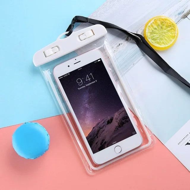 Universal Waterproof Phone Case Swimming Water Proof Bag Underwater Protector Pouch Cover For iPhone Samsung below 6.7" Phone