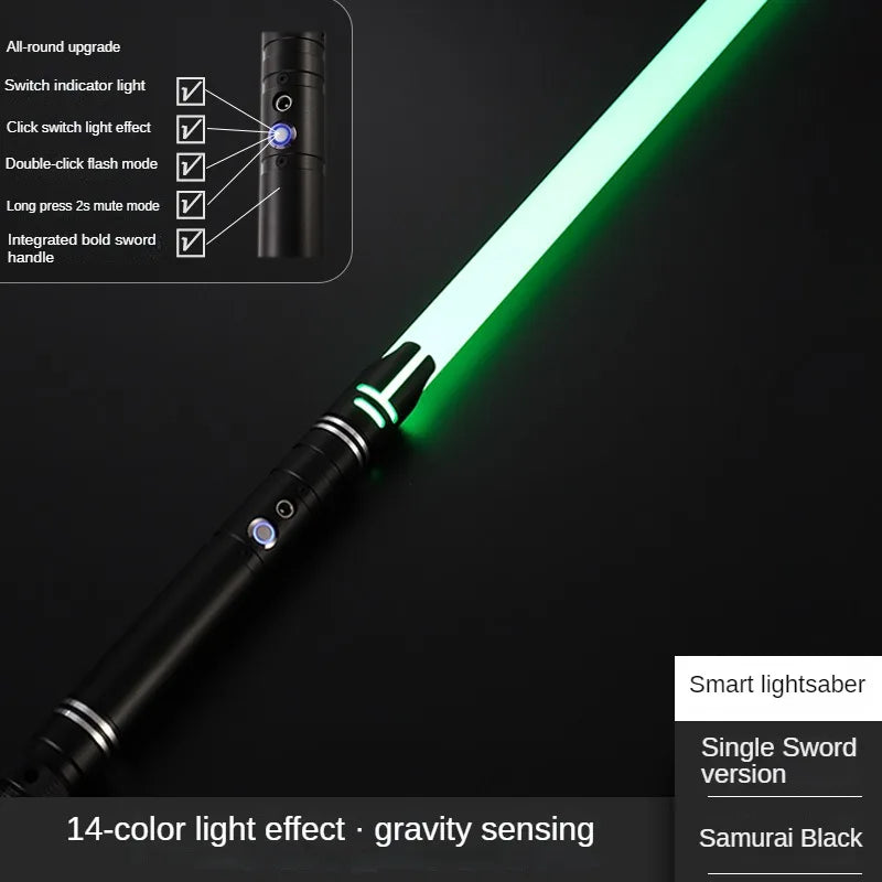 Neo Pixel Lightsaber Xenopixel Metal Light RGB Laser Saber Sword Toys Sword Heavy Dueling Sound Light Saber Cosplay Stage Props