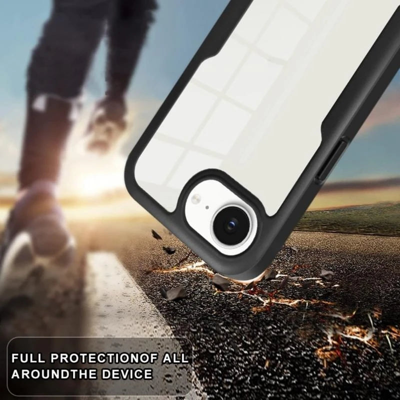 TPU Phone Case with Complete Edges protections Shock Absorbing Case for Phone 16e