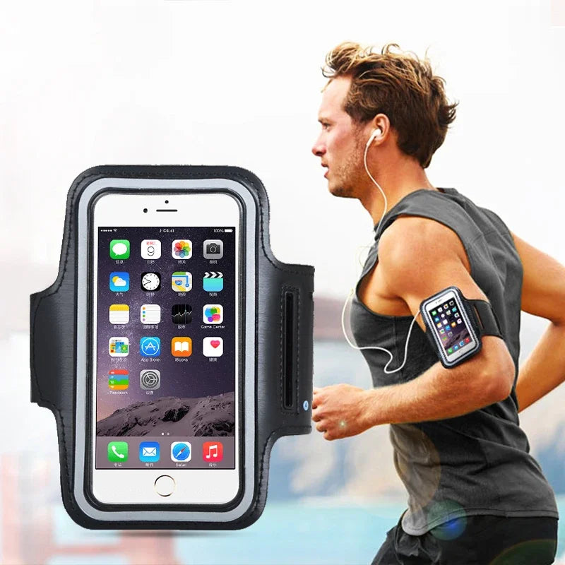 5-7inch Mobile Phone Armband Outdoor Sports Holder Gym Running Phone Bag Arm Band Cases for iPhone Samsung Xiaomi Redmi Holder