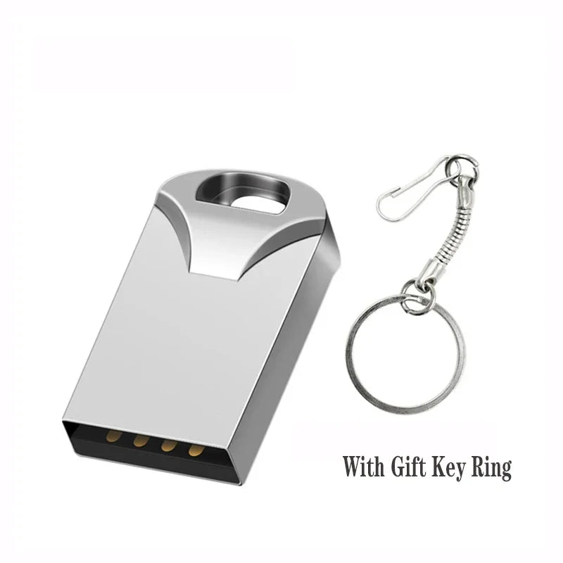 Waterproof Super Mini usb flash drive pen Drive 32GB metal usb 3.0 flash usb stick pendrive 64GB for cle usb 128 gb
