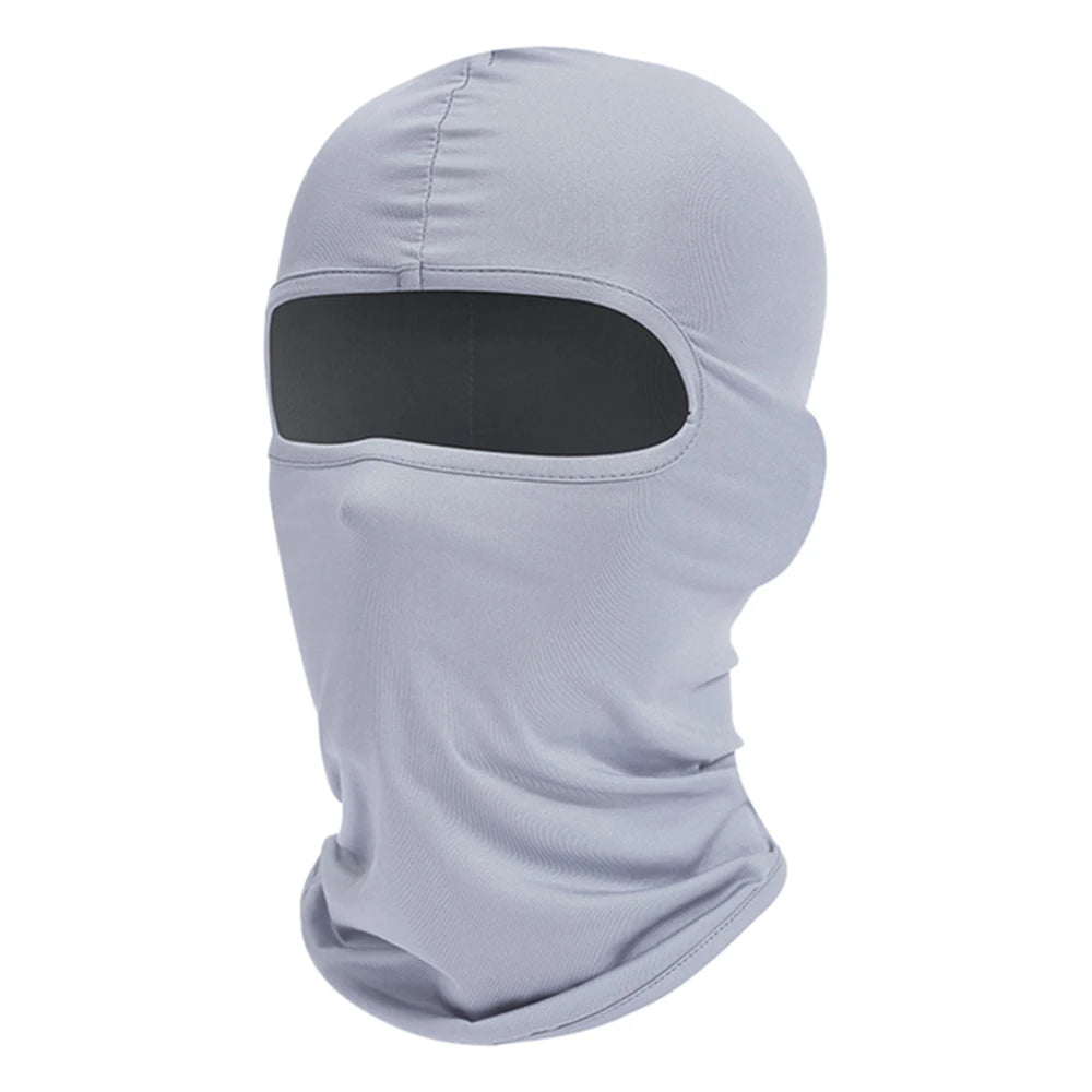 Breathable Balaclava Motorcycle Face Mask Moto Helmet Bandana Hood Windproof Dustproof Face Shield Men's MTB Bike Full Face Mask