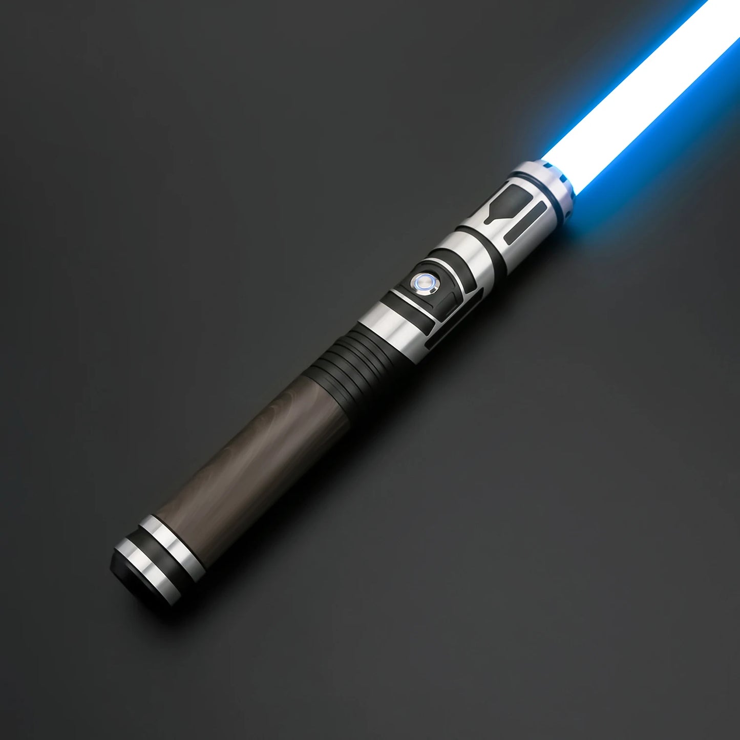 TXQSABER Heavy Dueling RGB Lightsaber NeoPixel SNV4 Smooth Swing Metal Hilt with Strap Blaster Force Jedi Cosplay Toys for Adult