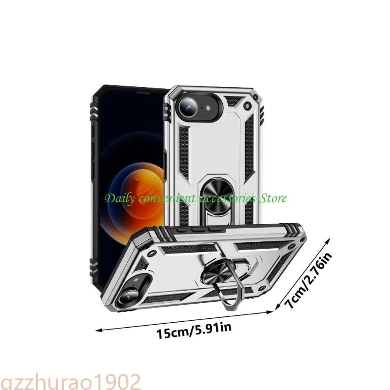 97QB Heavy Duty Case with Impact Resistant Shield Designs & Convenient Kickstands Feature Shockproof Case for phone 16E