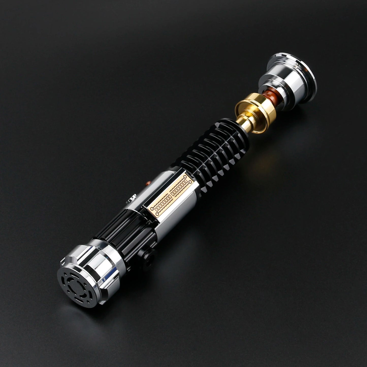 TXQSABER Metal Kenobi hilt Cosplay Toys Jedi Lightsaber Colloection Colors Changing Blaster Bluetooth Gesture Ignition-Only hilt