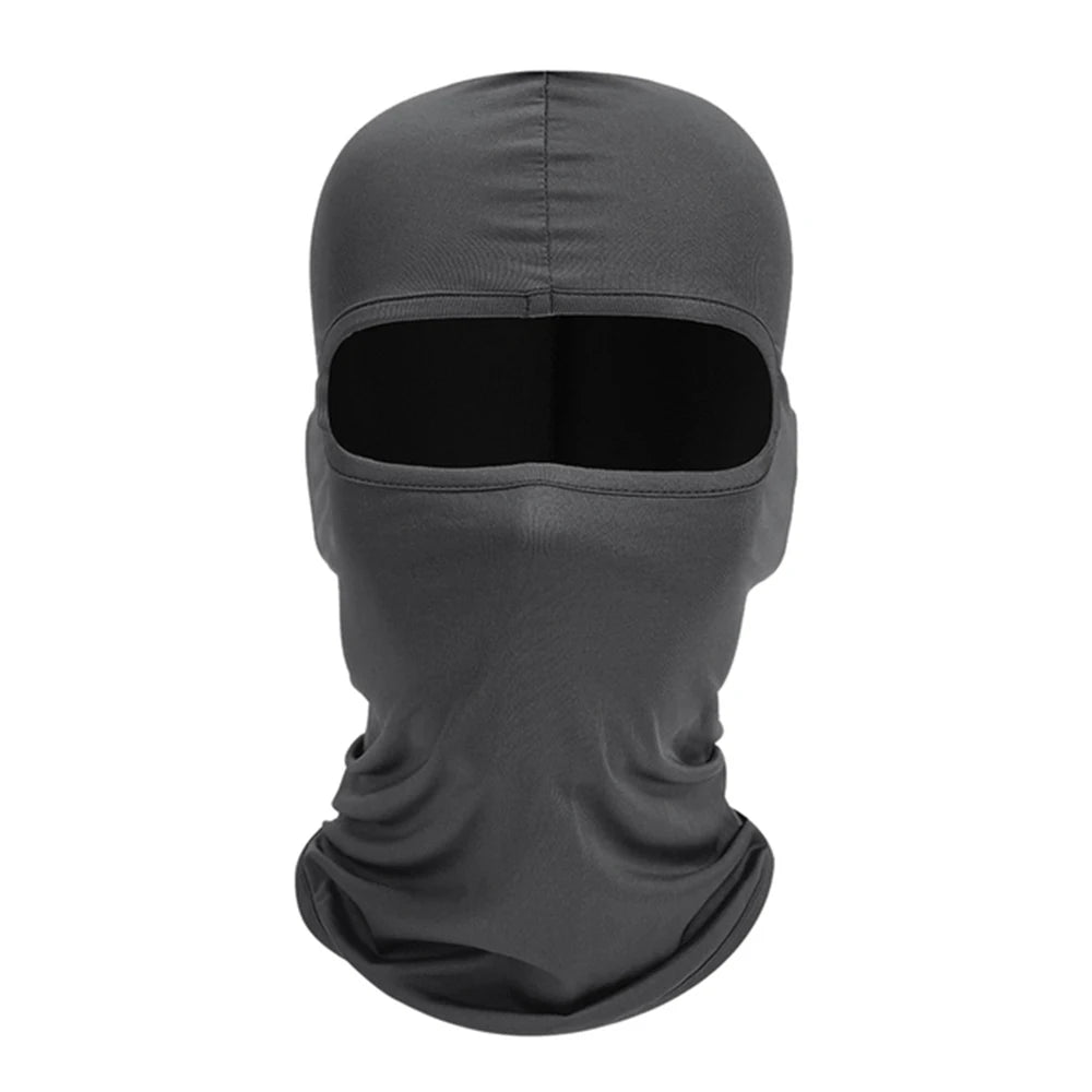 Breathable Balaclava Motorcycle Face Mask Moto Helmet Bandana Hood Windproof Dustproof Face Shield Men's MTB Bike Full Face Mask