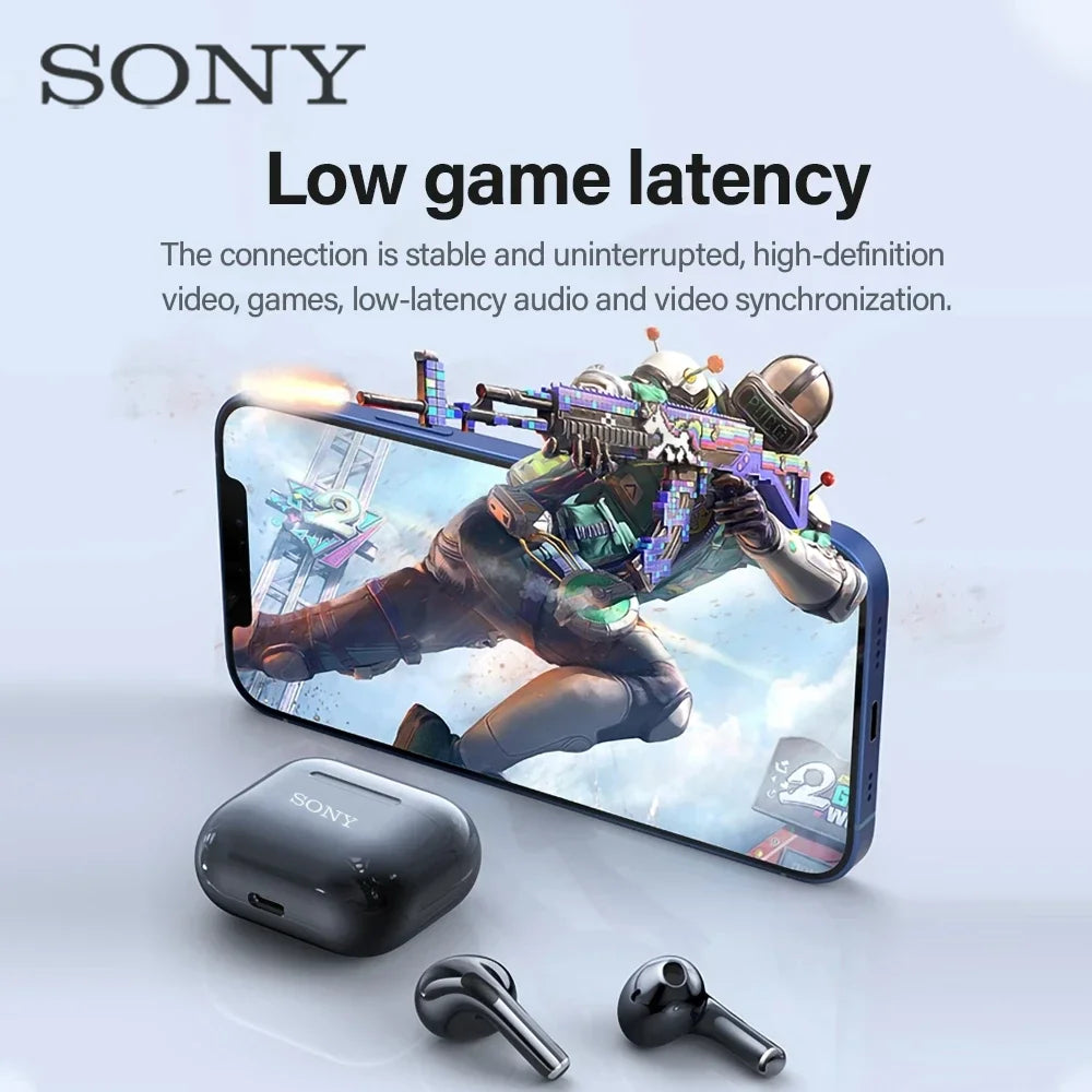 Sony Wireless Bluetooth Earphone TWS 4 Mini Earbuds Portable Pro 5 Music Headphones With Mic Headset For Apple Iphone Xioami