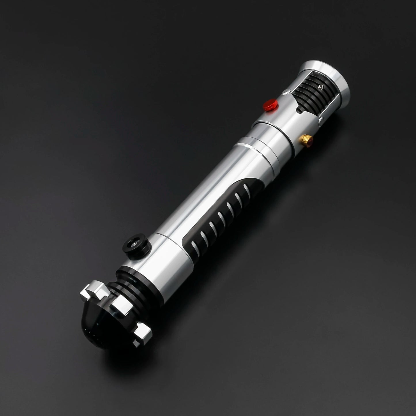 TXQSABER Metal Kenobi hilt Cosplay Toys Jedi Lightsaber Colloection Colors Changing Blaster Bluetooth Gesture Ignition-Only hilt