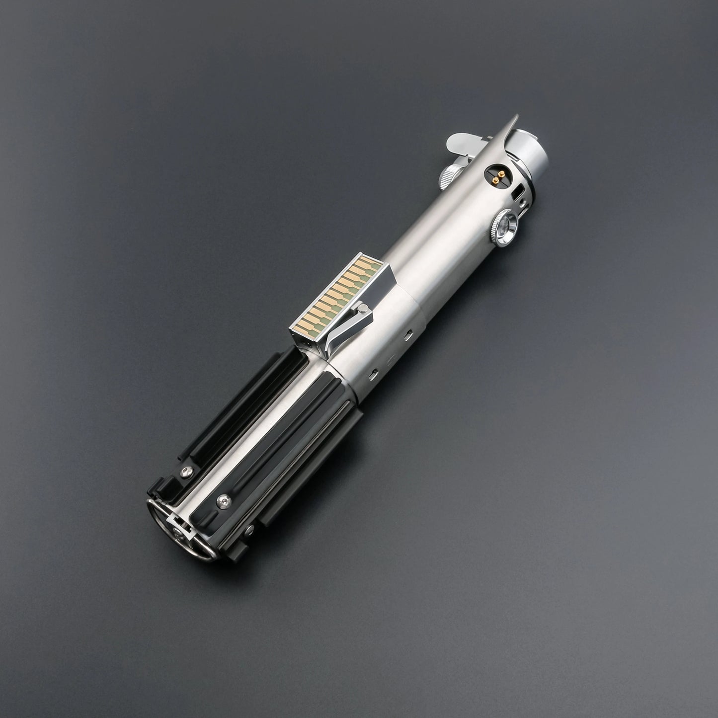 TXQSABER Luke Skywalker Smooth Swing Lightsaber Metal Hilt Gesture Ignition Bluetooth Force Laser Sword Dueling Toys - Only Hilt