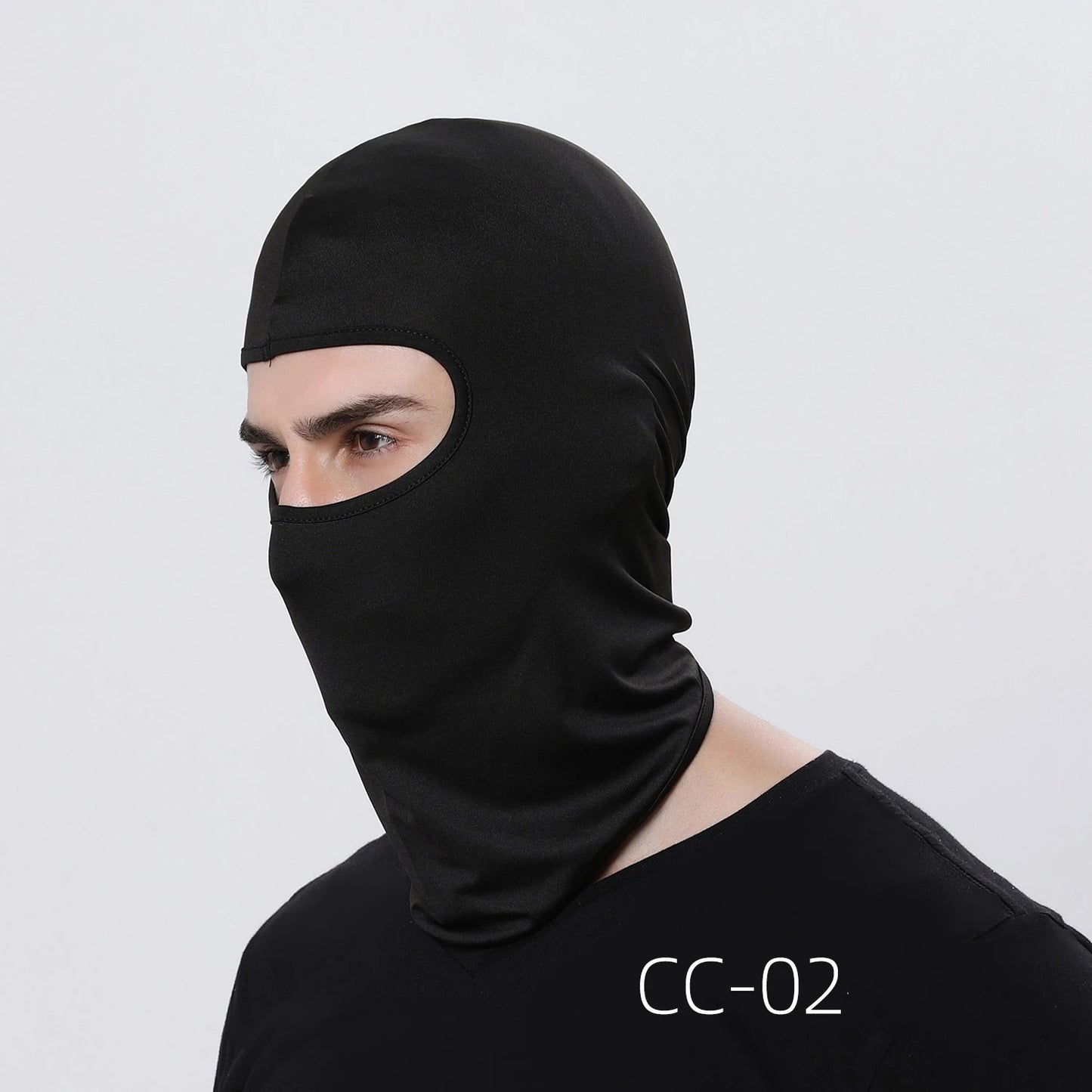 Breathable Balaclava Motorcycle Face Mask Moto Helmet Bandana Hood Windproof Dustproof Face Shield Men's MTB Bike Full Face Mask