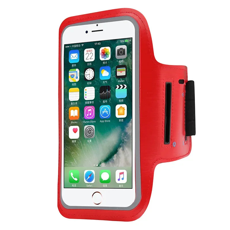 5-7inch Mobile Phone Armband Outdoor Sports Holder Gym Running Phone Bag Arm Band Cases for iPhone Samsung Xiaomi Redmi Holder