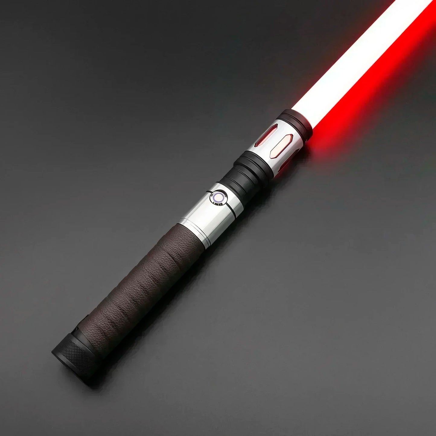 TXQSABER Heavy Dueling RGB Lightsaber NeoPixel SNV4 Smooth Swing Metal Hilt with Strap Blaster Force Jedi Cosplay Toys for Adult