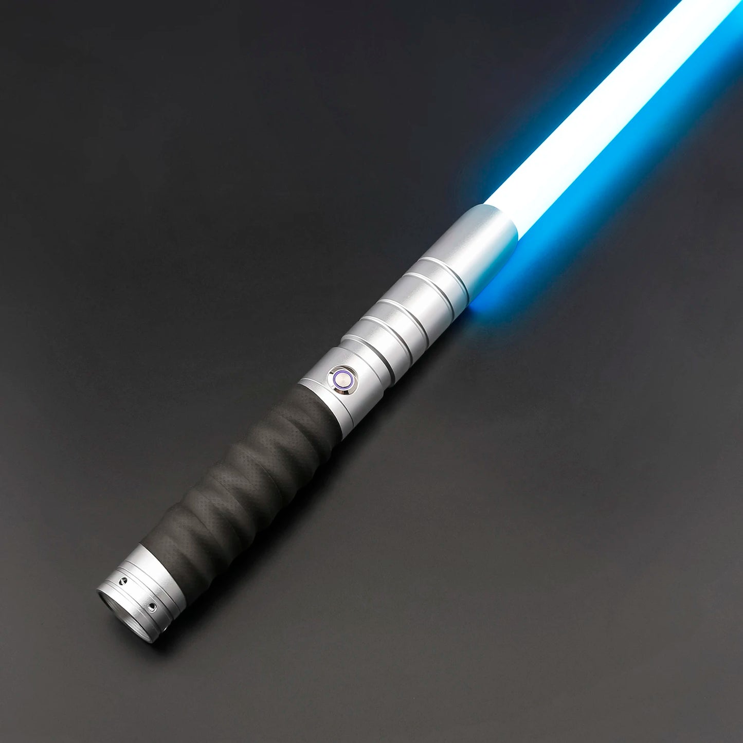 TXQSABER Heavy Dueling RGB Lightsaber NeoPixel SNV4 Smooth Swing Metal Hilt with Strap Blaster Force Jedi Cosplay Toys for Adult
