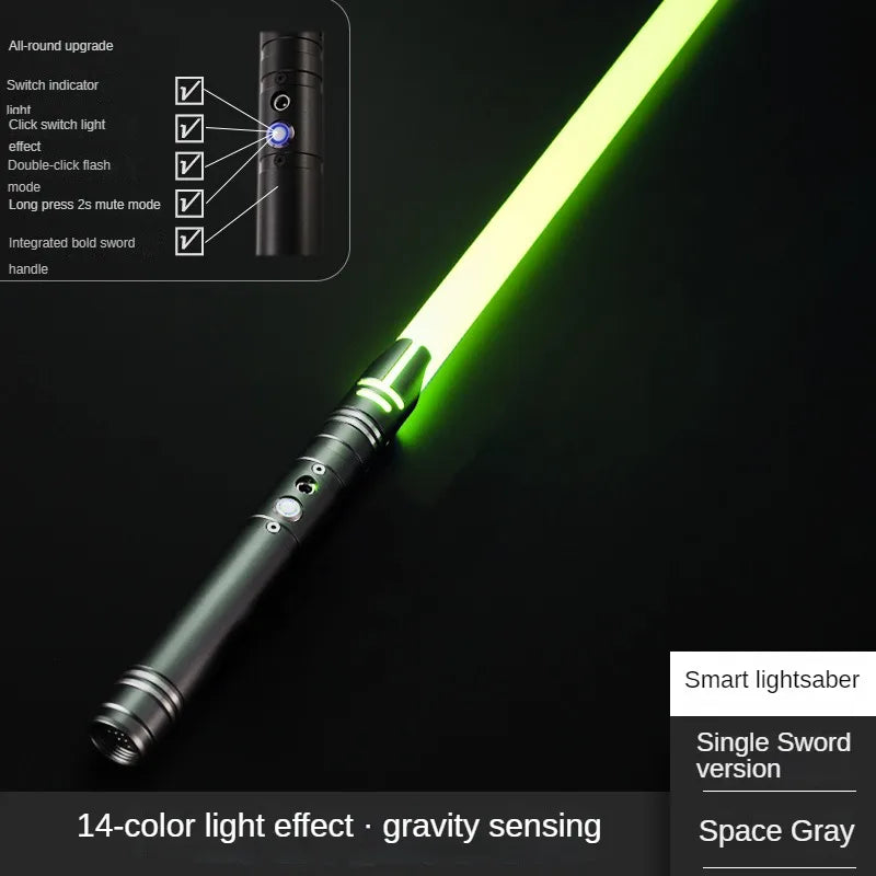 Neo Pixel Lightsaber Xenopixel Metal Light RGB Laser Saber Sword Toys Sword Heavy Dueling Sound Light Saber Cosplay Stage Props