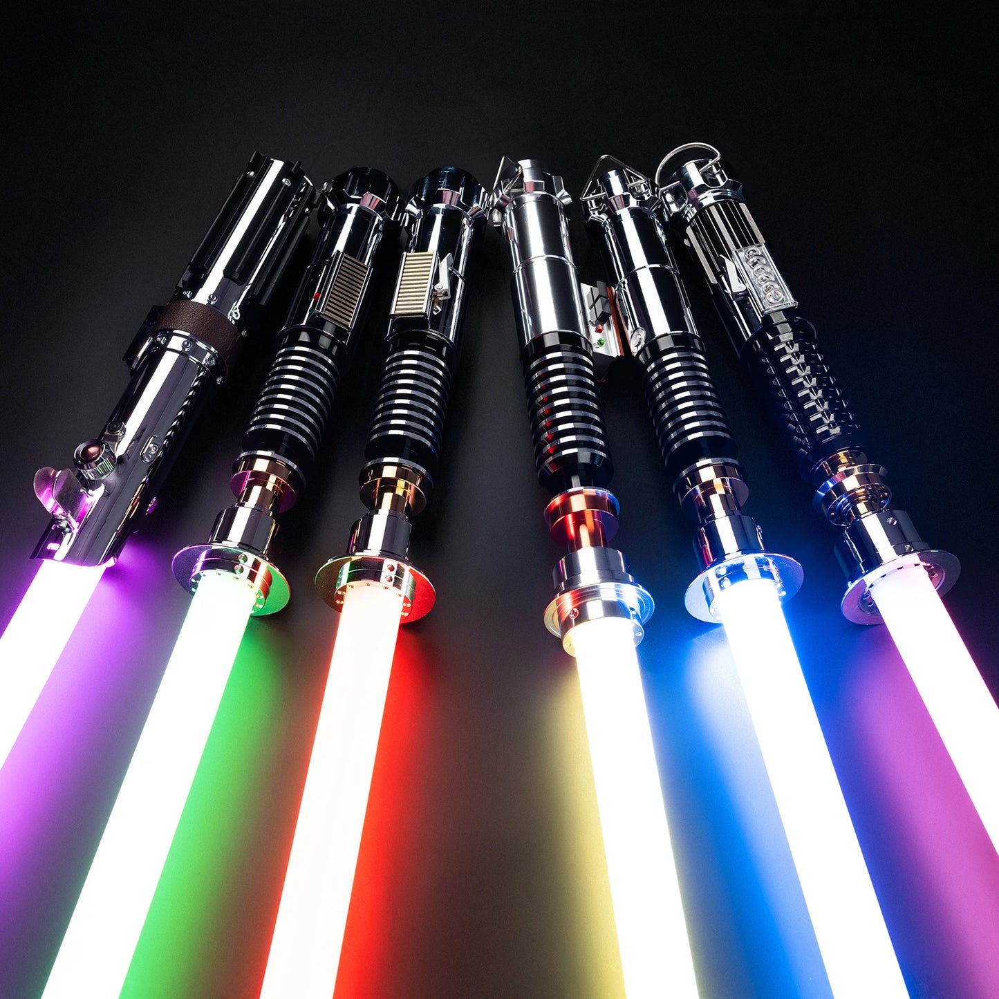 DamienSaber Luke Skywalker Lightsaber Bluetooth Heavy Dueling Light Saber Infinite Color Changing Metal Hilt 34 Sound Fonts