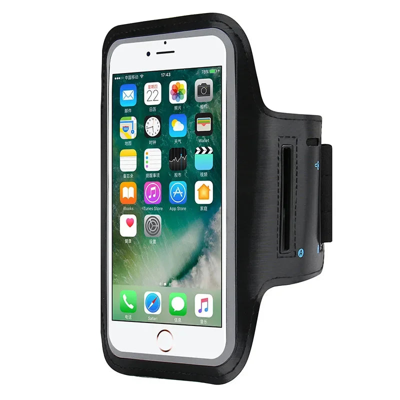 5-7inch Mobile Phone Armband Outdoor Sports Holder Gym Running Phone Bag Arm Band Cases for iPhone Samsung Xiaomi Redmi Holder