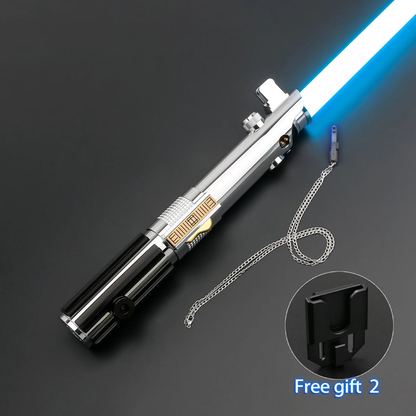 TXQSABER High Quality Anakin Series Replica Lightsaber Metal Hilt Heavy Dueling RGB Pixel Laser Sword 27 Sets Soundfonts Cosplay