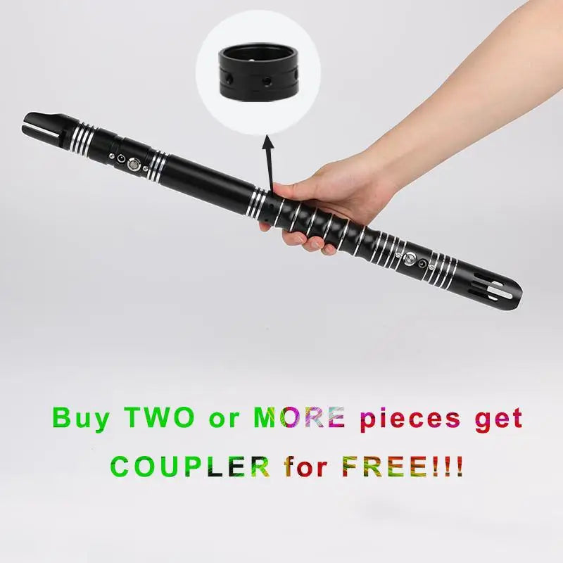 TXQSABER Lightsaber Neo Pixel Heavy Dueling RGB Juguetes Laser Saber Metal Hilt Smooth Swing Combat Cosplay Luminous Kids Toys